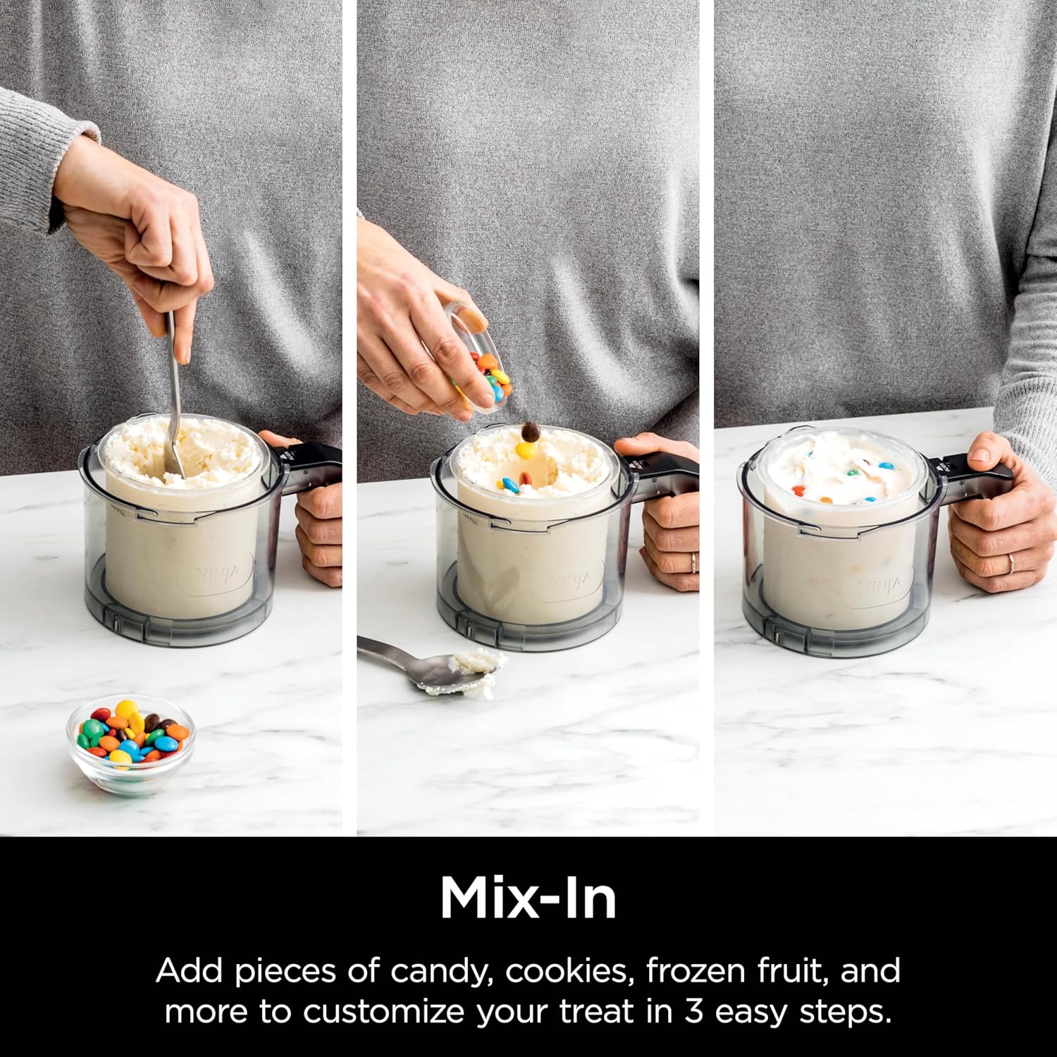 Ninja CREAMi Deluxe 11-in-1 Ice Cream and Frozen Treat Maker - Image 7