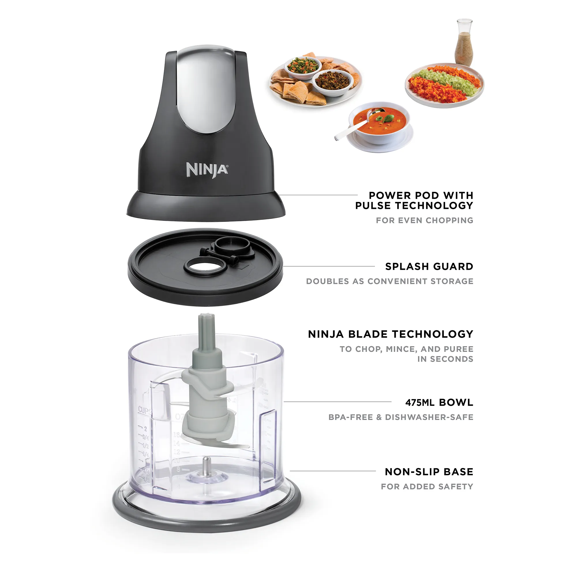 Ninja Professional Stackable Chopper - Image 4